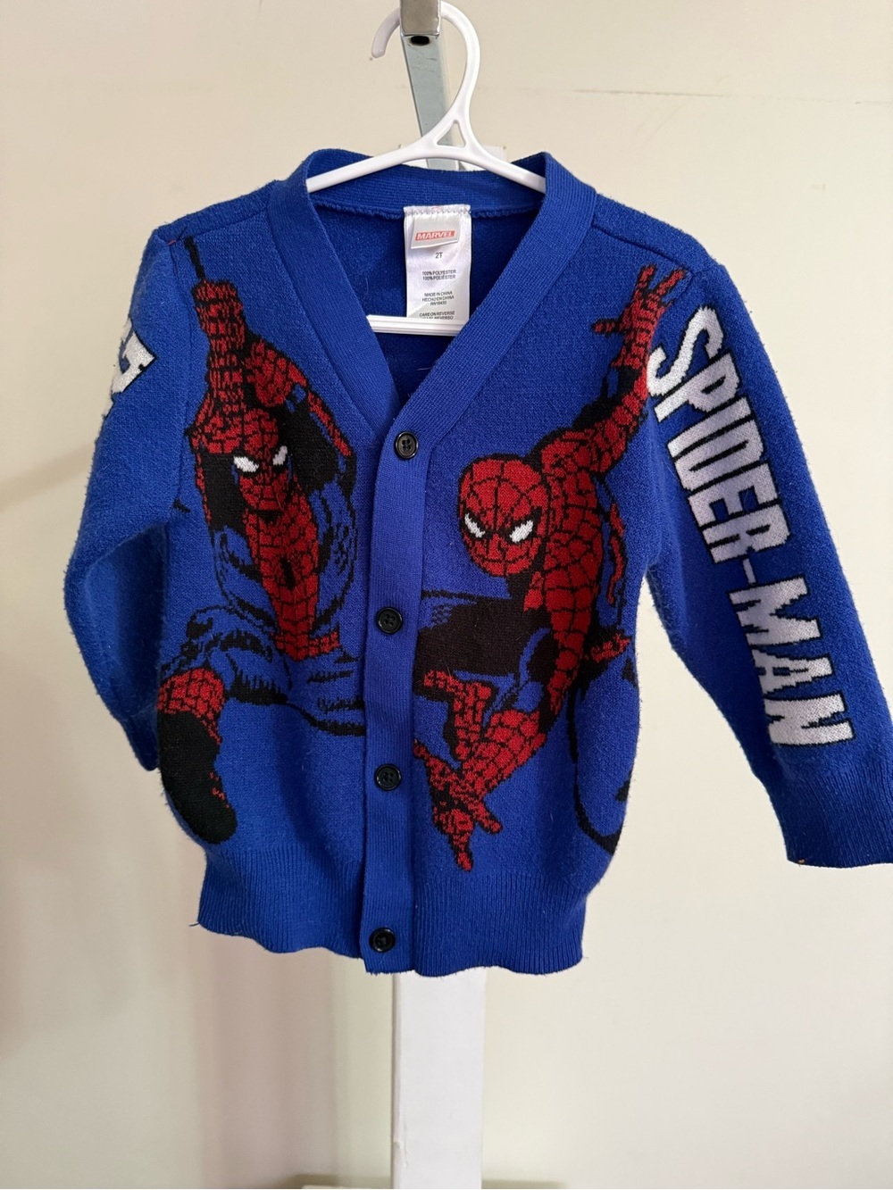 Marvel Spiderman Cardigan